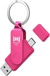 My Personal recommendation is this MOSDART 64GB Dual USB 3.2 Type-C Flash Drive, 150MB/S Thumb Drive with Keychain and LED Light, exFAT Memory Stick for iPhone 15,16 and 17, iPad, Android Phone, MacBook, Laptop Click Here!